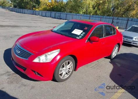2010 Infiniti G37X из США, поврежденный, VIN JN1CV6ARXAM458270